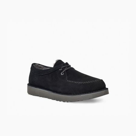 UGG Campout Lace Low Black Boots for Men (JSZK28157)